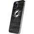 NFL Miami Dolphins Black & White iPhone 12 Pro Max Skin